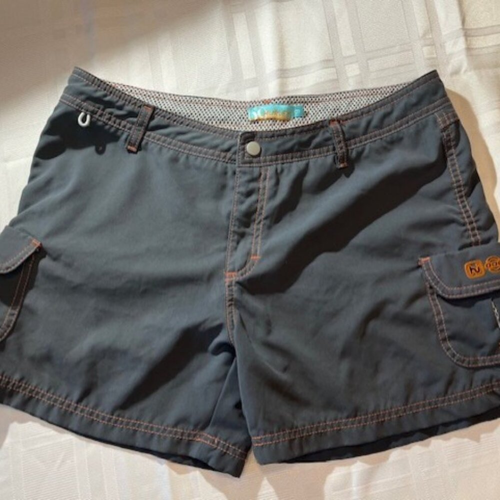 Original Hurley Vintage Girl's Board Shorts from 1990's.  Made in the USA